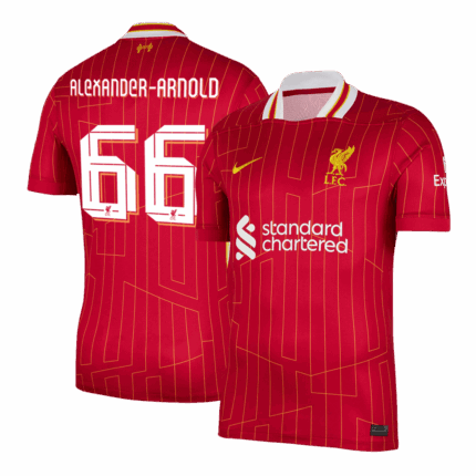 ALEXANDER-ARNOLD #66 Liverpool Home Soccer Jersey -UCL
