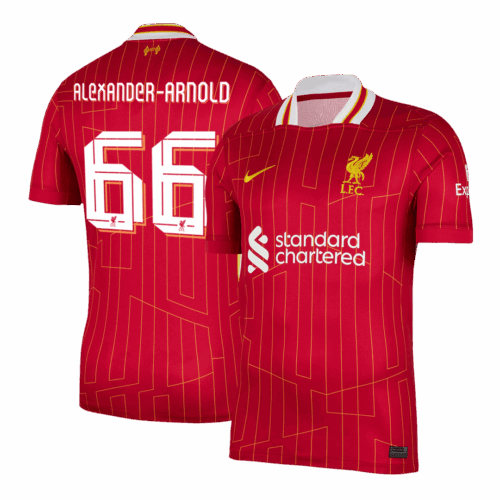 ALEXANDER-ARNOLD #66 Liverpool Home Soccer Jersey -UCL
