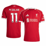 M.SALAH #11 Liverpool Home Soccer Jersey 2025/26