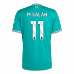 M.SALAH #11 Liverpool Third Away Soccer Jersey 2025/26 - Image 3