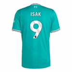 ISAK #9 Liverpool Third Away Soccer Jersey 2025/26 - Image 3