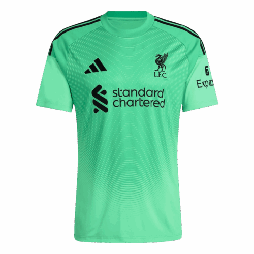 Liverpool Goalkeeper Soccer Jersey 2025/26 Green