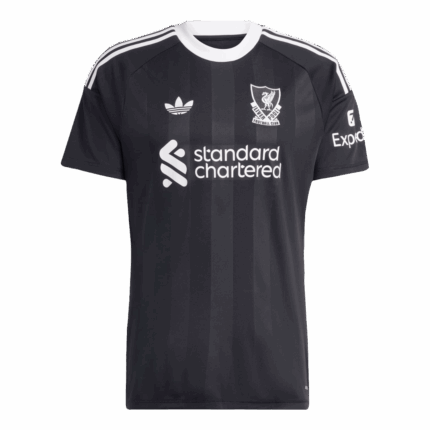 Liverpool Goalkeeper Soccer Jersey 2025/26 Black