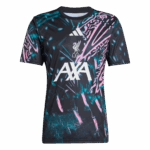 Liverpool Pre-Match Soccer Jersey 2025/26 Black
