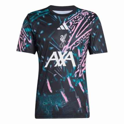 Liverpool Pre-Match Soccer Jersey 2025/26 Black