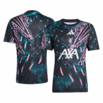 Liverpool Pre-Match Soccer Jersey 2025/26 Black - Image 3