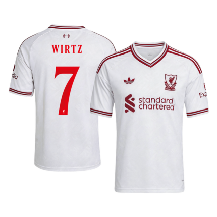 WIRTZ #7 Liverpool Away Soccer Jersey 2026/27 -UCL