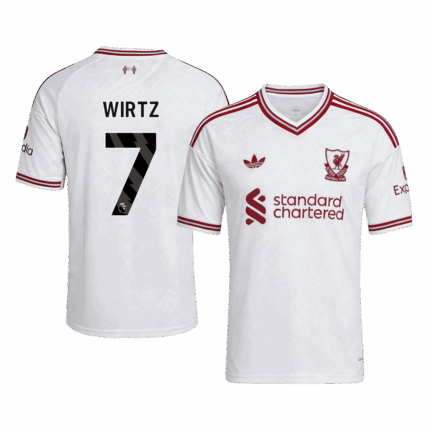 WIRTZ #7 Liverpool Away Soccer Jersey 2026/27