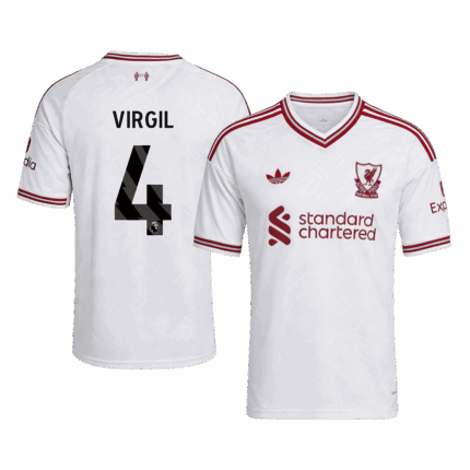 VIRGIL #4 Liverpool Away Soccer Jersey 2026/27