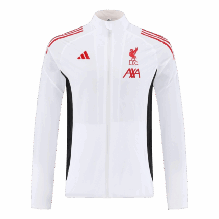 Liverpool Windbreaker Jacket 2025/26 - White