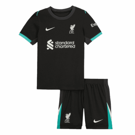 Liverpool Away Kids Soccer Jerseys Kit