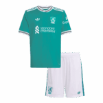 Liverpool Third Away Kids Soccer Jerseys Kit 2025/26