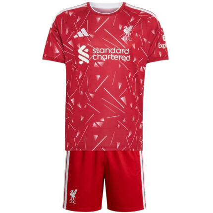 Liverpool Home Kids Soccer Jerseys Kit 2026/27