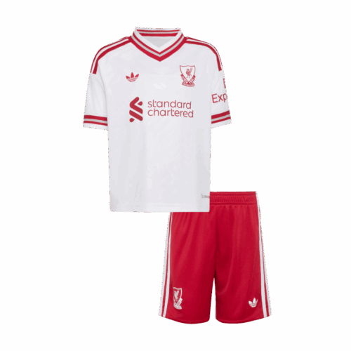 Liverpool Away Kids Soccer Jerseys Kit 2026/27
