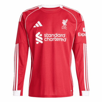 Liverpool Home Long Sleeve Jersey 2025/26