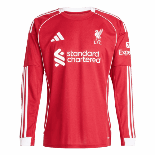 Liverpool Home Long Sleeve Jersey 2025/26