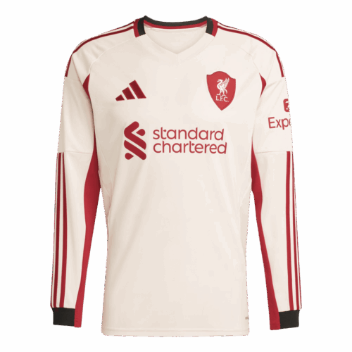 Liverpool Away Long Sleeve Jersey 2025/26