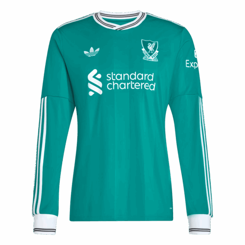 Liverpool Third Away Long Sleeve Jersey 2025/26