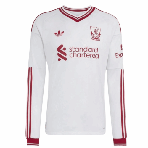 Liverpool Away Long Sleeve Player Version Jersey 2026/27
