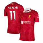M.SALAH #11 Liverpool Home Player Version Jersey