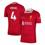 VIRGIL #4 Liverpool Home Player Version Jersey