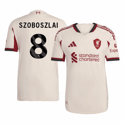 SZOBOSZLAI #8 Liverpool Away Player Version Jersey 2025/26