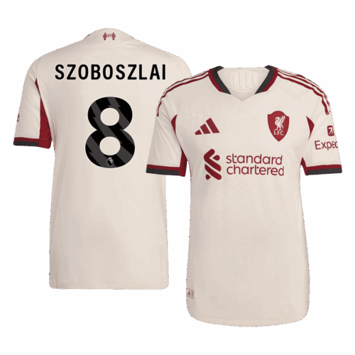SZOBOSZLAI #8 Liverpool Away Player Version Jersey 2025/26