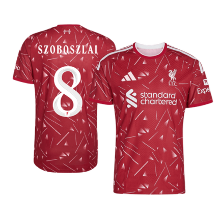 SZOBOSZLAI #8 Liverpool Home Player Version Jersey 2026/27 - UCL