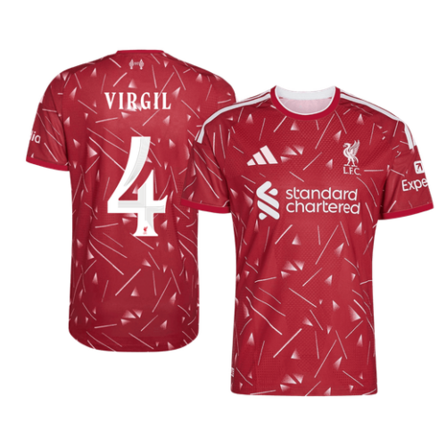 731354_1 VIRGIL #4 Liverpool Home Player Version Jersey 2026/27 - UCL