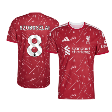 SZOBOSZLAI #8 Liverpool Home Player Version Jersey 2026/27