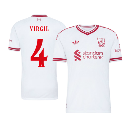 VIRGIL #4 Liverpool Away Player Version Jersey 2026/27 - UCL