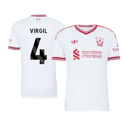 VIRGIL #4 Liverpool Away Player Version Jersey 2026/27
