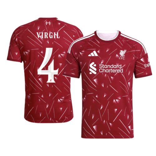 730383_1 VIRGIL #4 Liverpool Home Soccer Jersey 2026/27 - UCL