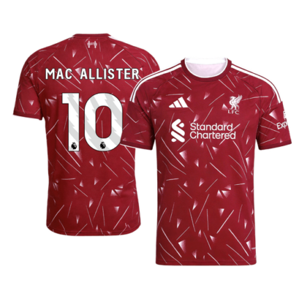 MAC ALLISTER #10 Liverpool Home Soccer Jersey 2026/27