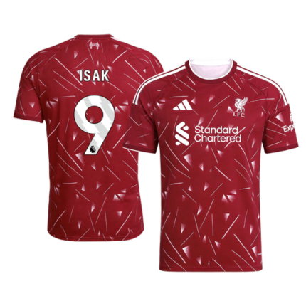 ISAK #9 Liverpool Home Soccer Jersey 2026/27