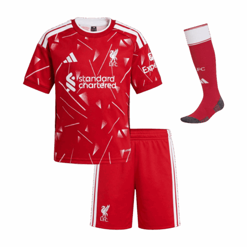 Liverpool Home Kids Soccer Jerseys Kit 2026/27