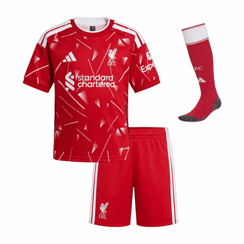 Liverpool Home Kids Soccer Jerseys Kit 2026/27