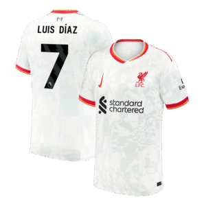 LUIS DÍAZ #7 Liverpool Third Away Soccer Jersey 2024/25