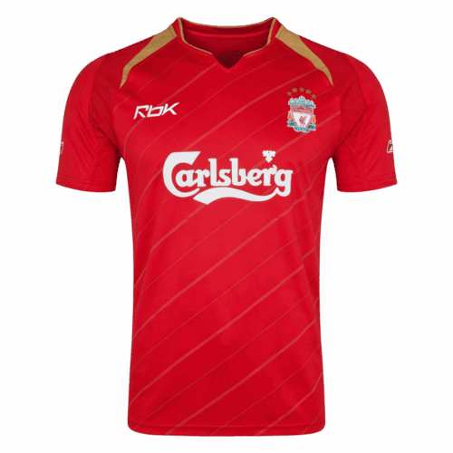 Retro Soccer Jersey Liverpool Home 2005/06