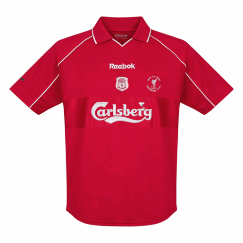 Retro Soccer Jersey Liverpool Home 2000/01