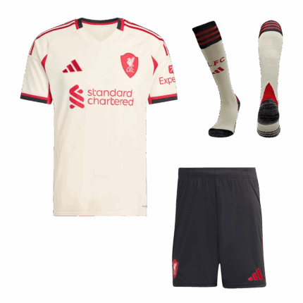 Liverpool Away Jerseys Kit 2025/26