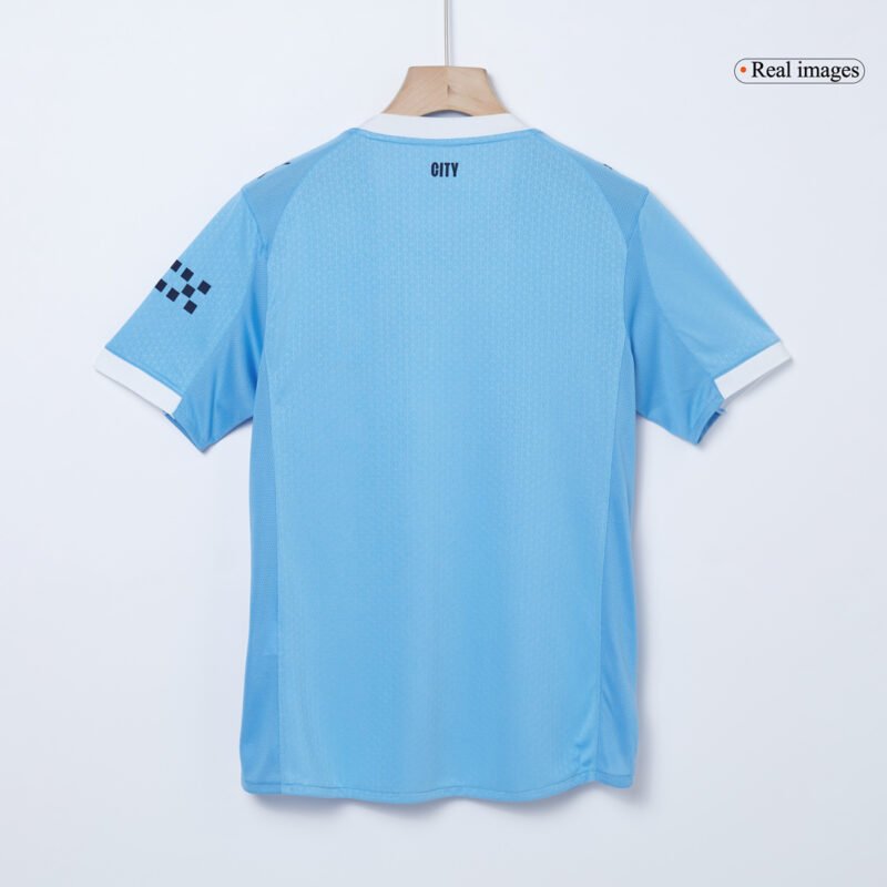 HAALAND #9 Manchester City Home Authentic Soccer Jersey 2025/26
