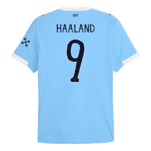 HAALAND #9 Manchester City Home Authentic Soccer Jersey 2025/26 - Club World Cup