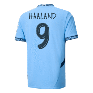 HAALAND #9 Manchester City Home Soccer Jersey 2024/25 - UCL