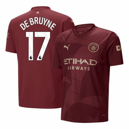 DE BRUYNE #17 Manchester City Third Away Soccer Jersey