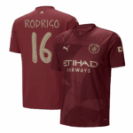 RODRIGO #16 Manchester City Third Away Soccer Jersey -UCL