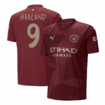 HAALAND #9 Manchester City Third Away Soccer Jersey -UCL