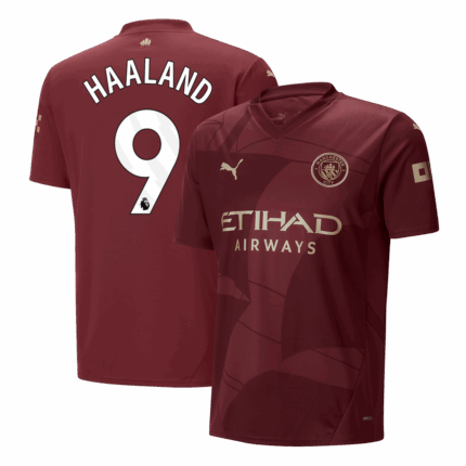 HAALAND #9 Manchester City Third Away Soccer Jersey