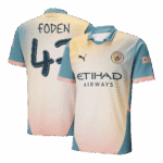 FODEN #47 Manchester City Fourth Away Soccer Jersey
