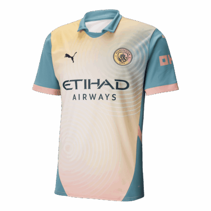 Manchester City Fourth Away Soccer Jersey